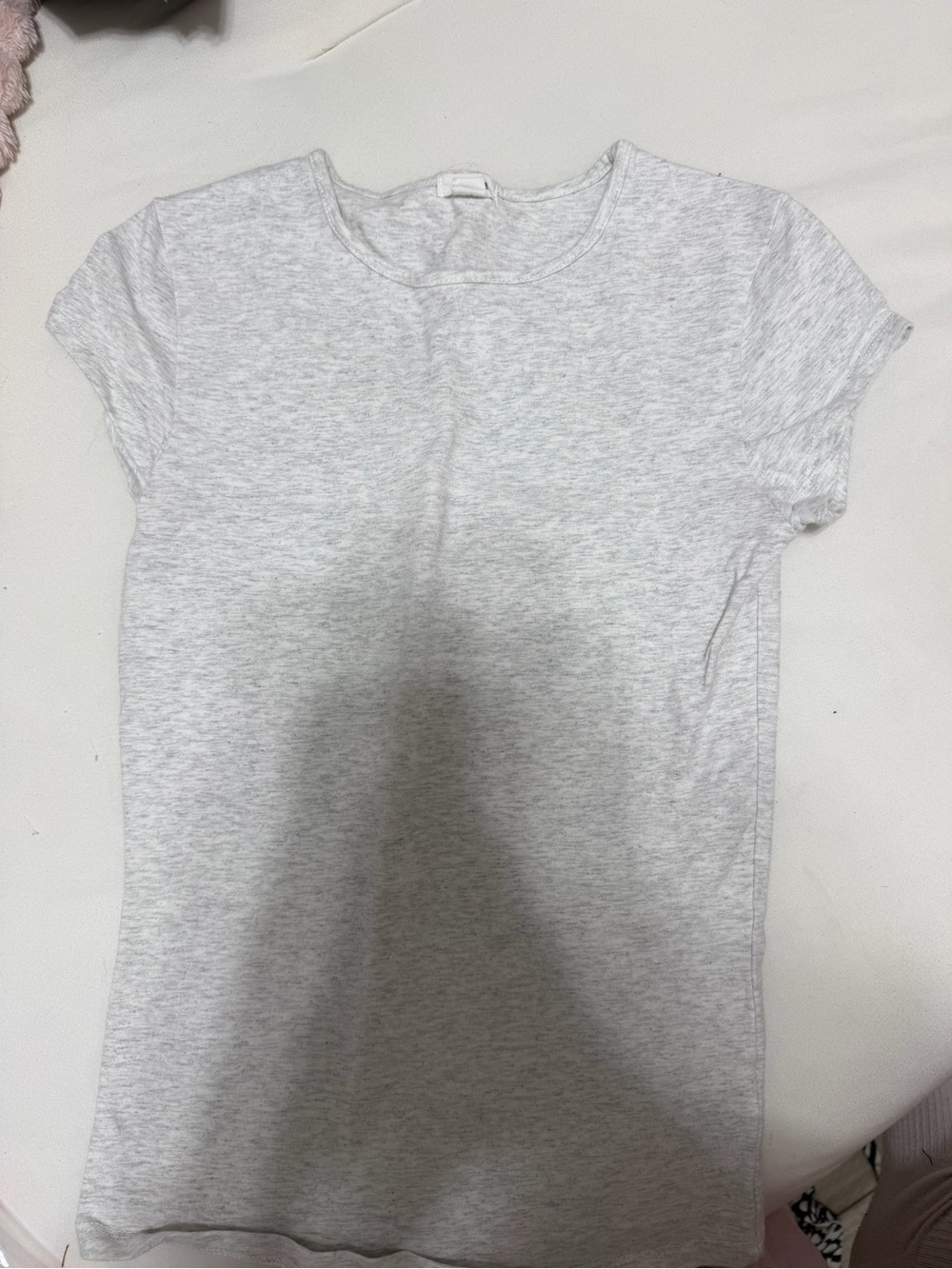 Garage Heather Light Gray Short-Sleeve Crewneck Tee